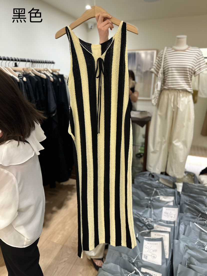 WINSOME韓國直郵東大門代購女裝新品真品休閑24春夏連衣裙WINSOME連衣裙