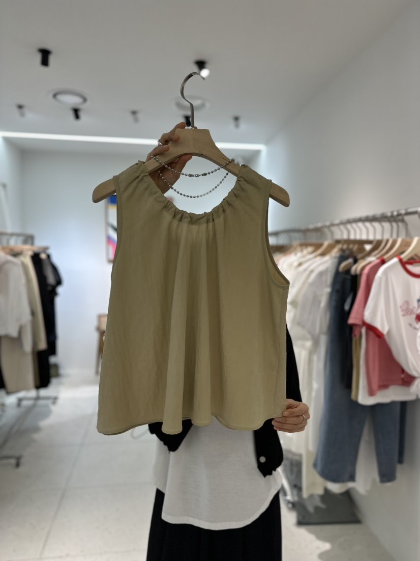 WEAUE SELVAGE直郵韓國代購女裝新品休閑時尚職業吊帶背心WEAUE SELVAGE吊帶/背心