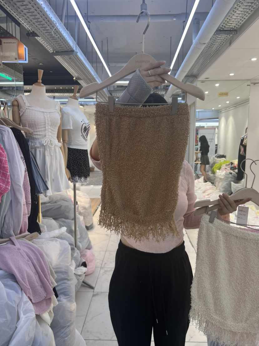 SAGE BRUSH韓國直郵東大門實拍女裝新品熱賣24春夏針織衫SAGE BRUSH針織衫