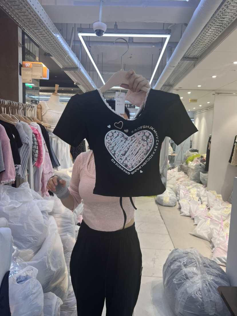 SAGE BRUSH直郵韓國代購女裝新品熱賣時尚24春夏真品T恤SAGE BRUSHT恤