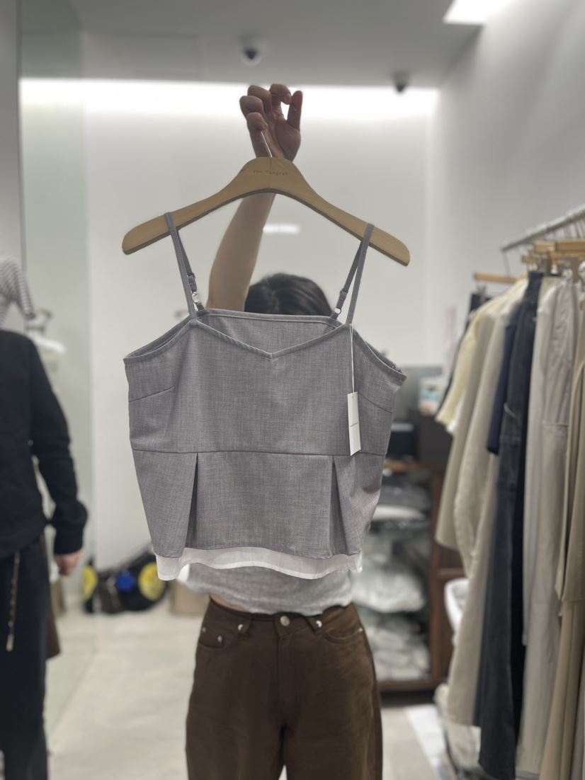 GRETA.Y韓國直郵女裝新款24春夏推薦休閑熱賣人氣吊帶背心GRETA.Y吊帶/背心