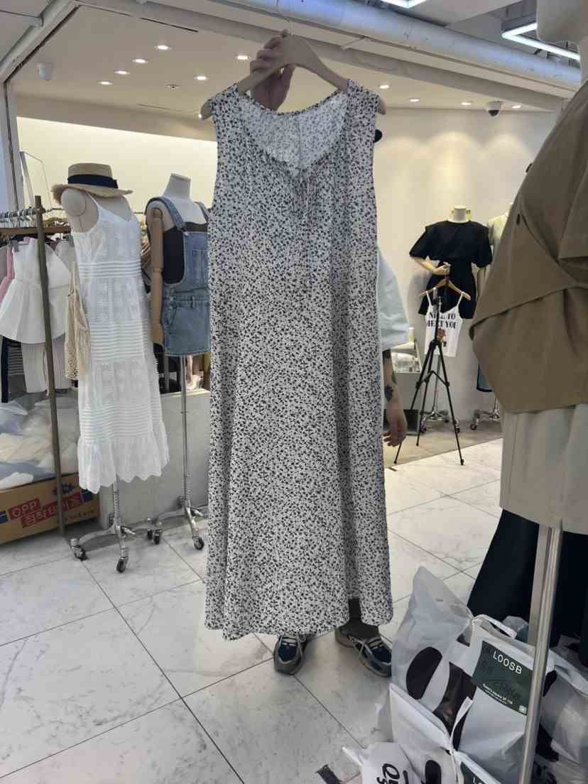 LOOSB直郵韓國代購女士新品職業時尚推薦人氣24春夏連衣裙LOOSB連衣裙