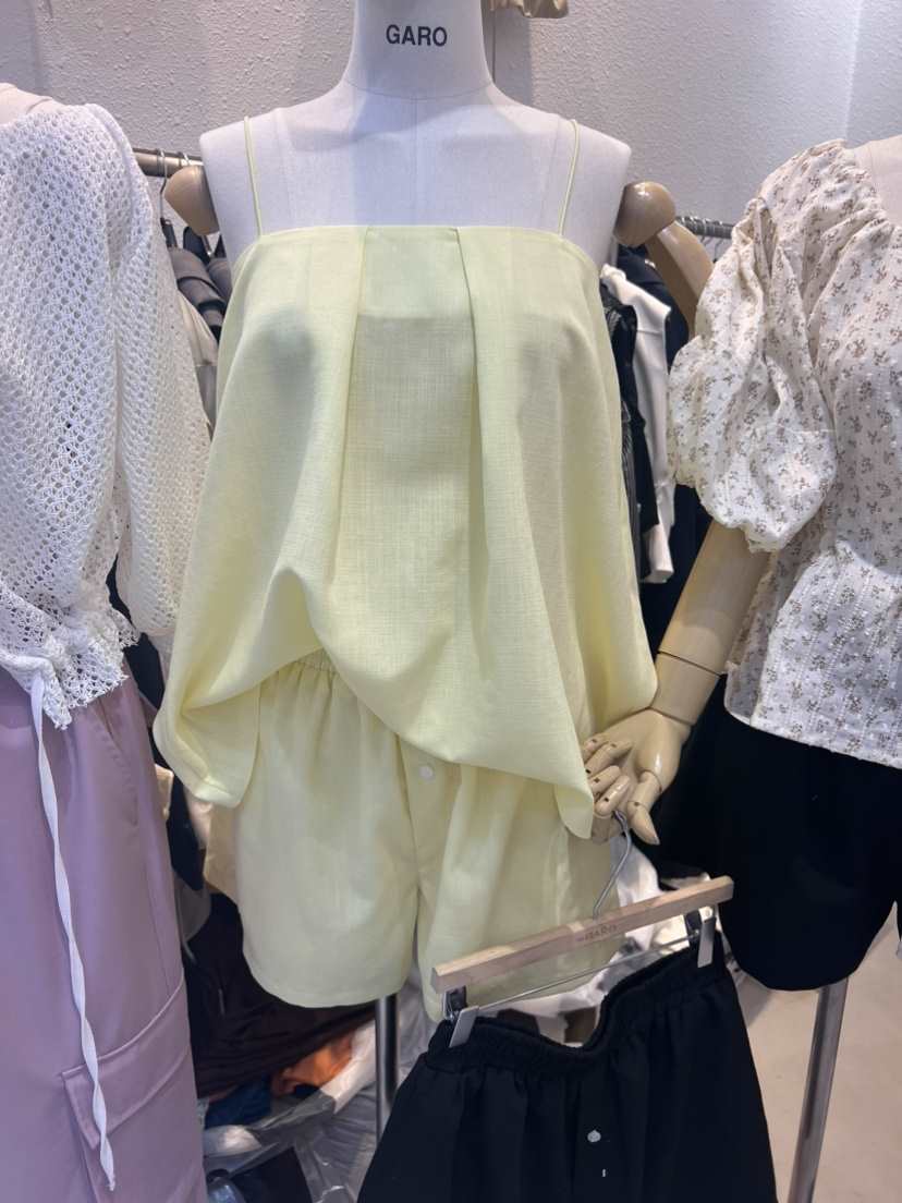 THE GARO韓國直郵女裝新品職業人氣休閑24春夏推薦吊帶背心HYPEARL吊帶/背心