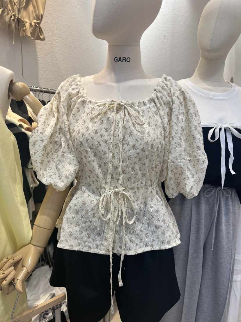 THE GARO韓國直郵東大門代購女裝新品休閑熱賣人氣襯衫蕾絲衫HYPEARL襯衫/蕾絲衫
