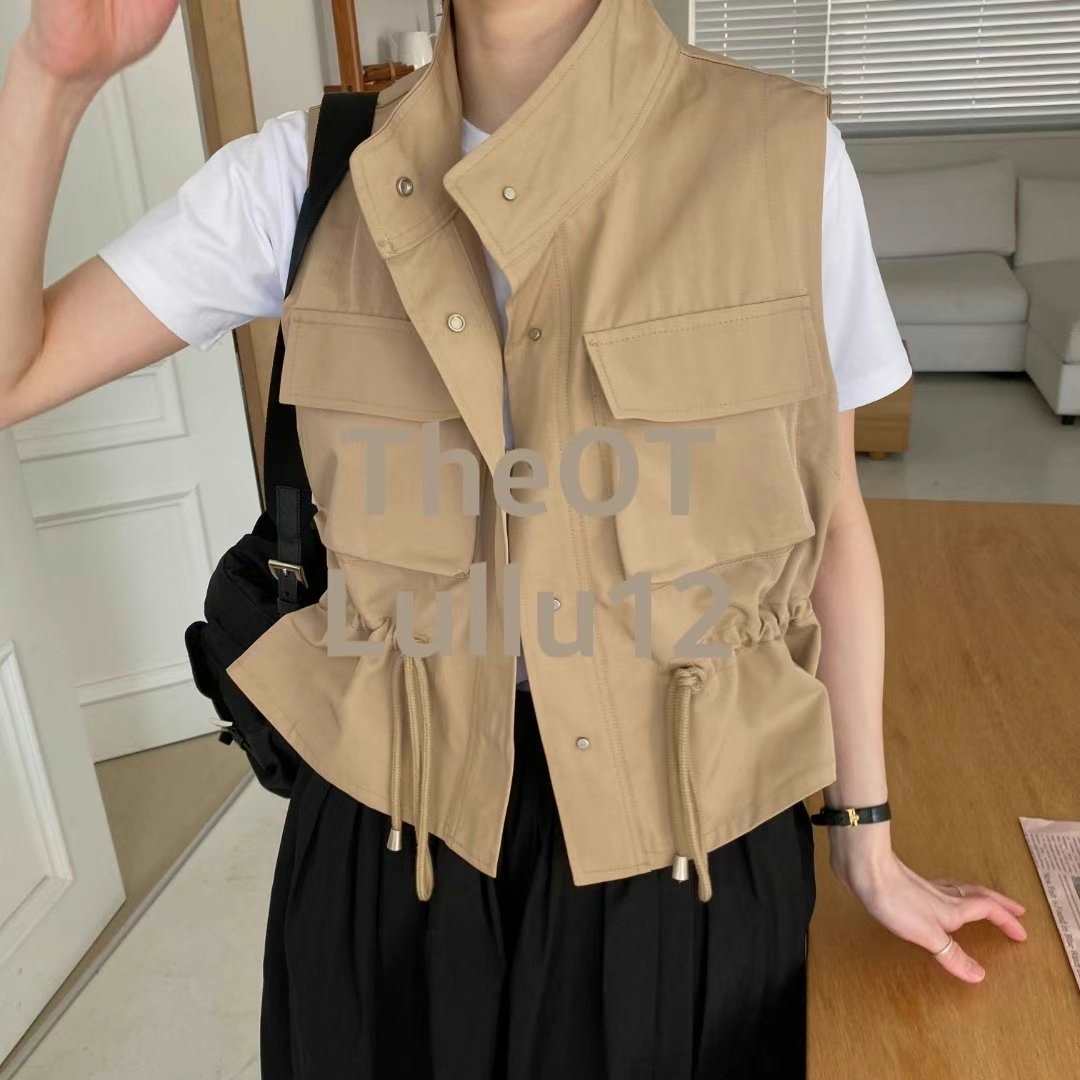 LULLU12-룰루12-OT韓國直郵東大門實拍女裝新款時尚馬甲LULLU12-룰루12-OT馬甲