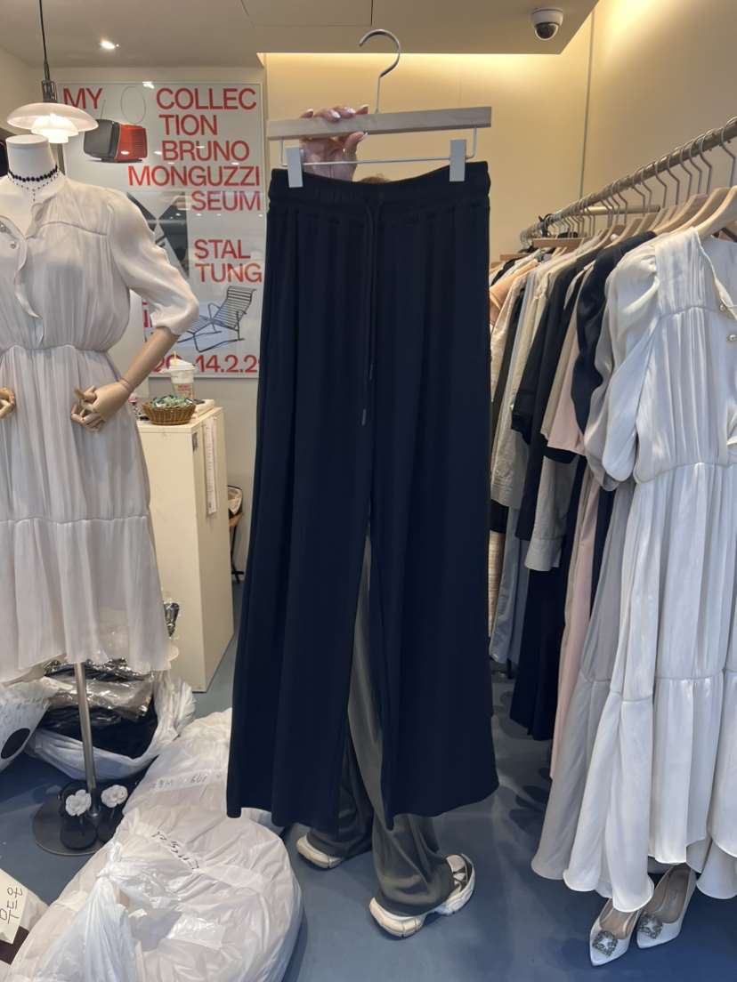NEROLI韓國直郵東大門實拍女裝新品休閑職業推薦休閑褲綁帶HUAHUA休閑褲