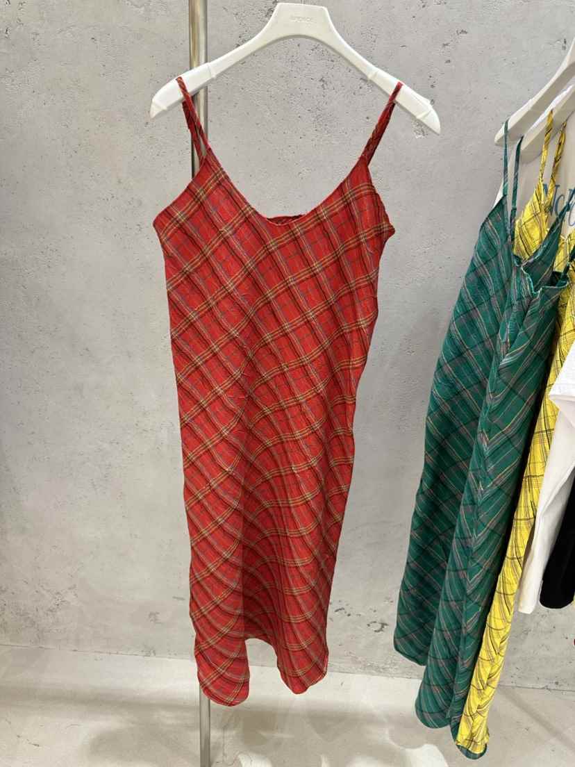 6PENCE韓國直郵女裝新品熱賣人氣24春夏真品休閑連衣裙復古6PENCE-P連衣裙