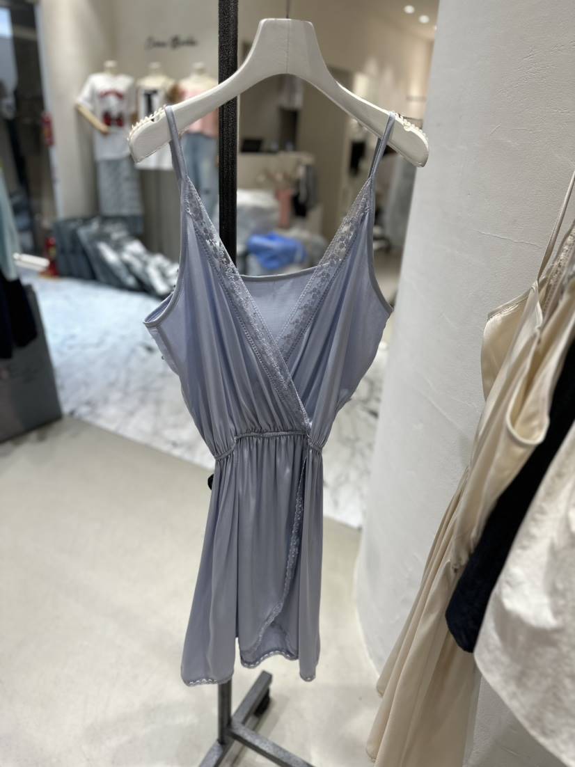 ELFIN直郵韓國代購女裝新品推薦人氣真品職業休閑連衣裙蕾絲TOPDRESSING連衣裙