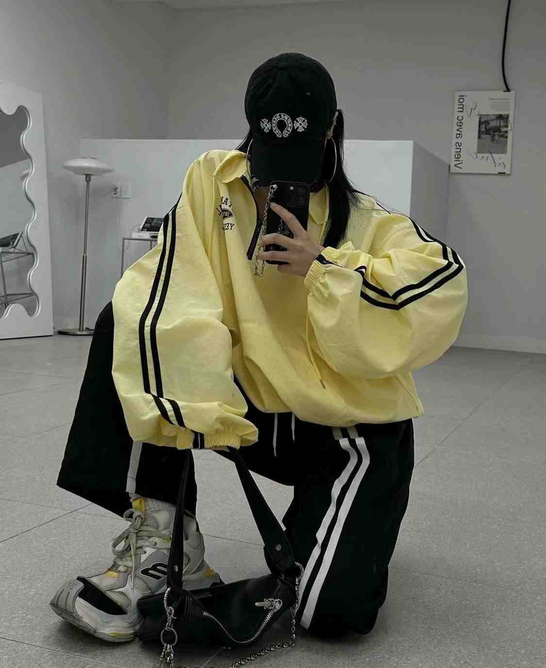 BLACK LADY直郵韓國代購女裝新品職業24春夏休閑人氣衛衣BLACK LADY衛衣