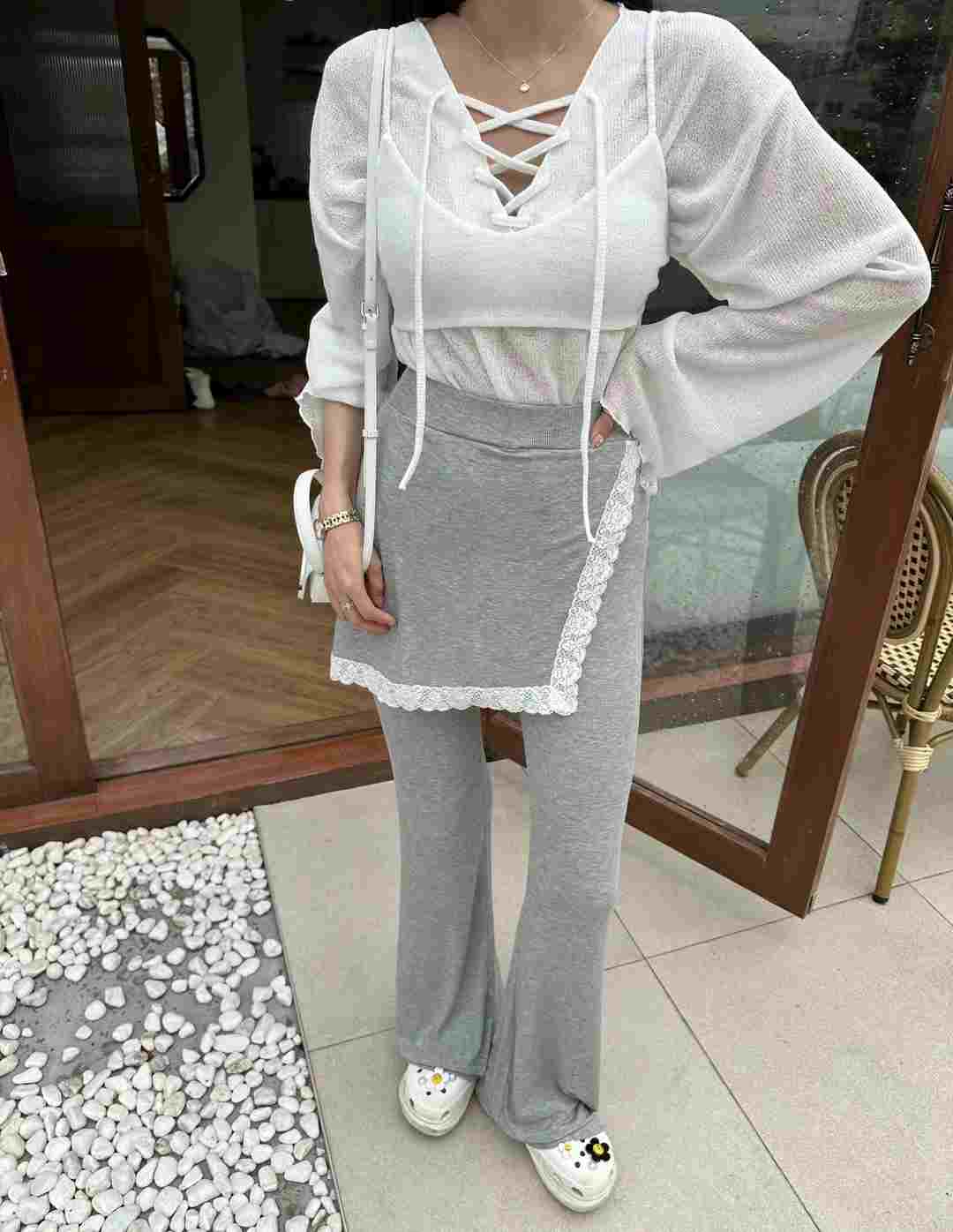 BLACK LADY韓國直郵東大門實拍女士新品24春夏推薦職業裙褲BLACK LADY裙褲