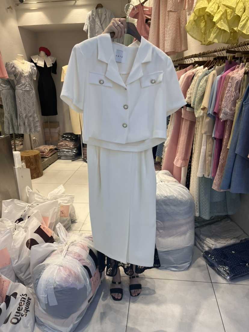 Cat.s韓國直郵女士新品職業時尚人氣熱賣休閑推薦24春夏套裝Cat.s____套裝