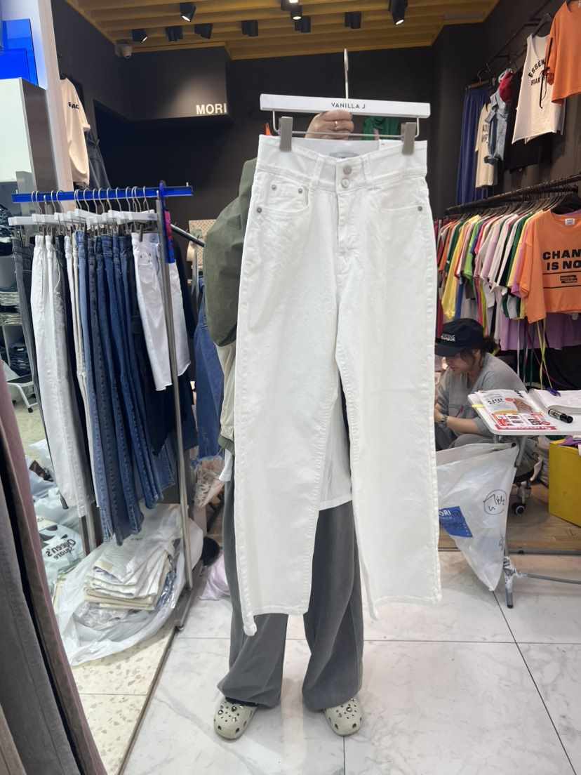 VANILLA J韓國直郵東大門實拍女裝新品24春夏休閑休閑褲VANILLA J休閑褲