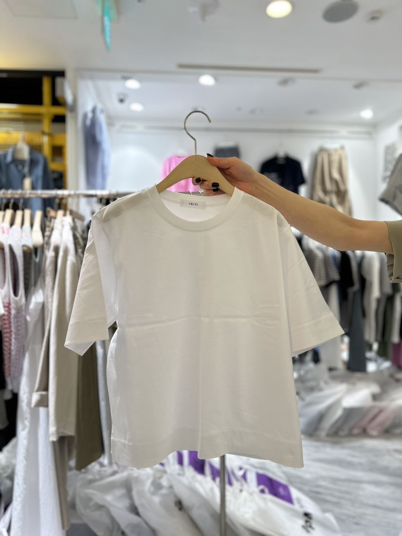 YIKHO STYLE韓國直郵東大門代購女裝新品職業休閑人氣24春夏T恤YIKHO STYLET恤