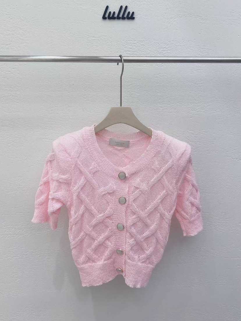 LULULALLA直郵韓國代購女裝新款熱賣人氣推薦真品24春夏針織衫LULULALLA針織衫