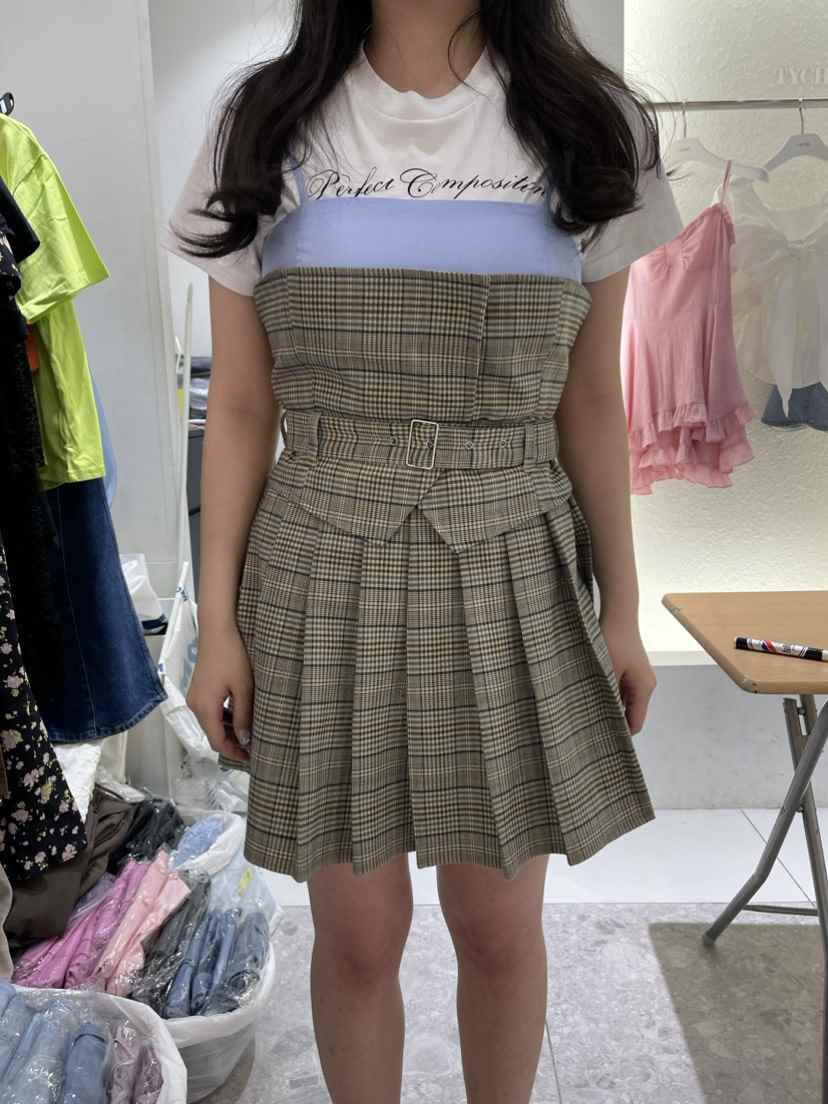 TYCHE韓國直郵東大門代購女裝新品休閑熱賣人氣職業真品連衣裙TYCHE連衣裙