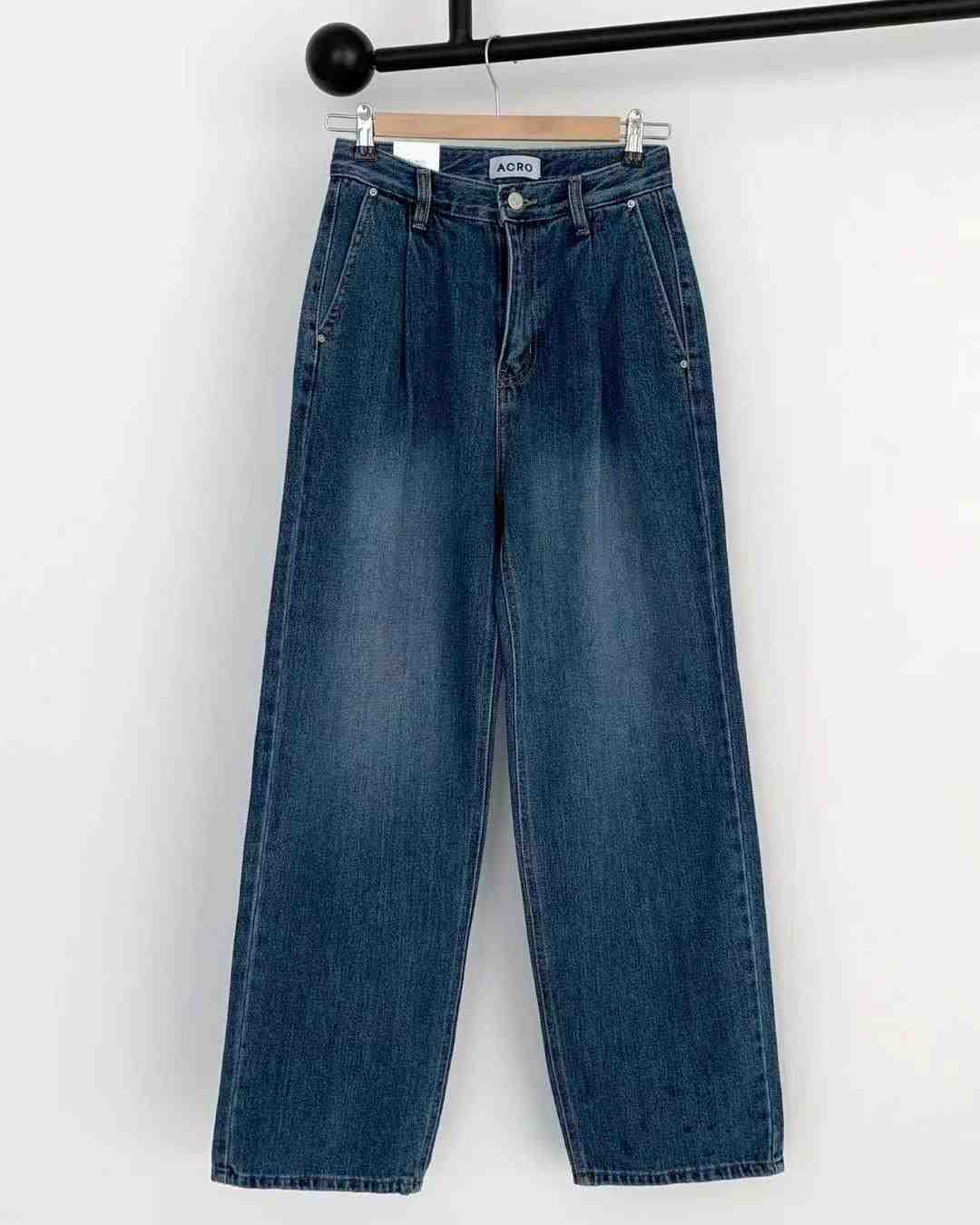 SUPER B/ACRO直郵韓國代購女裝新品熱賣人氣休閑24春夏牛仔褲SUPER B/ACRO牛仔褲