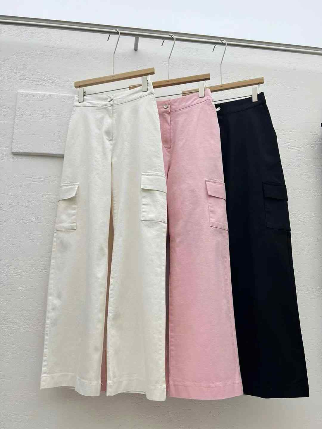 MARLY直郵韓國代購女裝新款熱賣24春夏時尚職業休閑休閑褲MARLY休閑褲