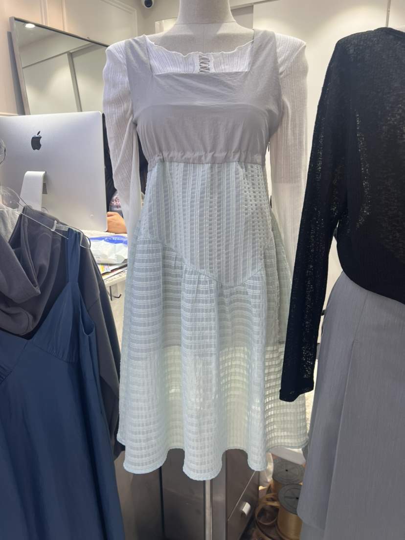 ANOES直郵韓國代購女裝新品職業真品人氣休閑時尚熱賣連衣裙ANOES連衣裙