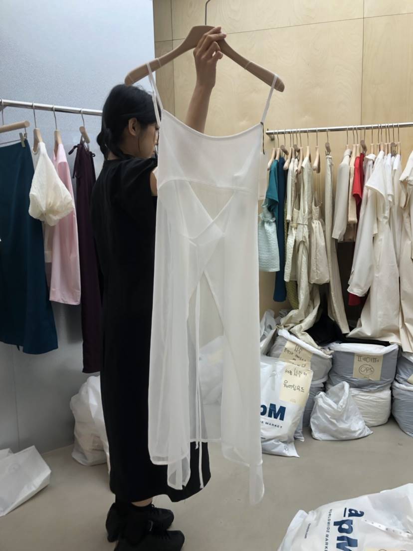 BASKET韓國直郵女裝新品熱賣推薦職業真品人氣時尚24春夏連衣裙BASKET連衣裙