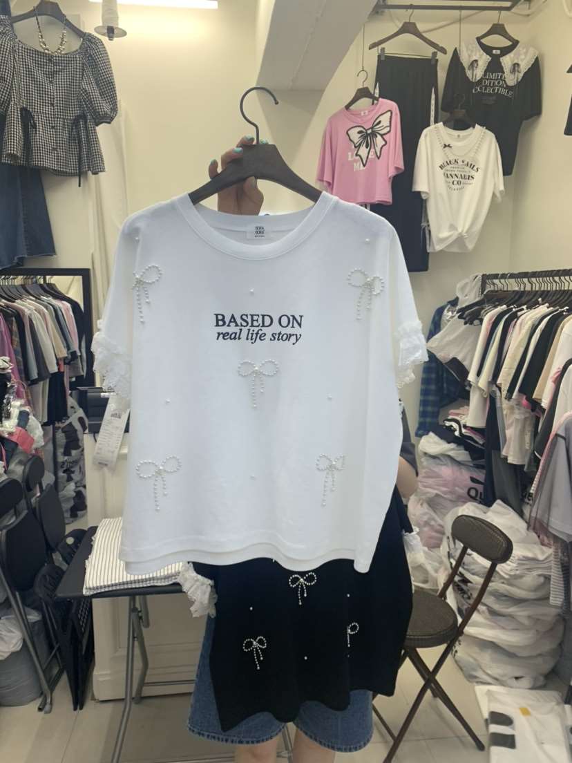 BORA BORA韓國直郵東大門代購女裝新品職業時尚推薦人氣T恤BORA BORAT恤