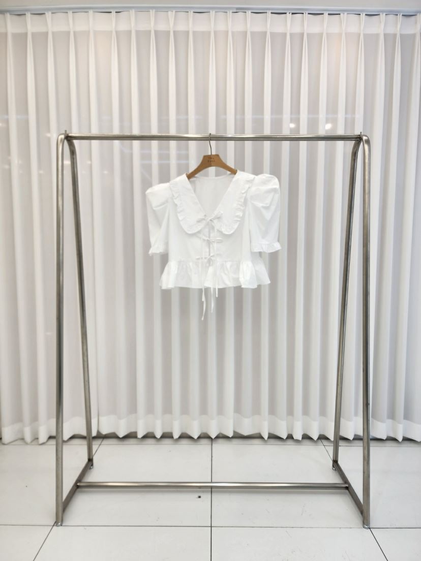 THE FIRST-Q韓國直郵東大門實拍女裝新品休閑人氣襯衫蕾絲衫THE FIRST-Q襯衫/蕾絲衫