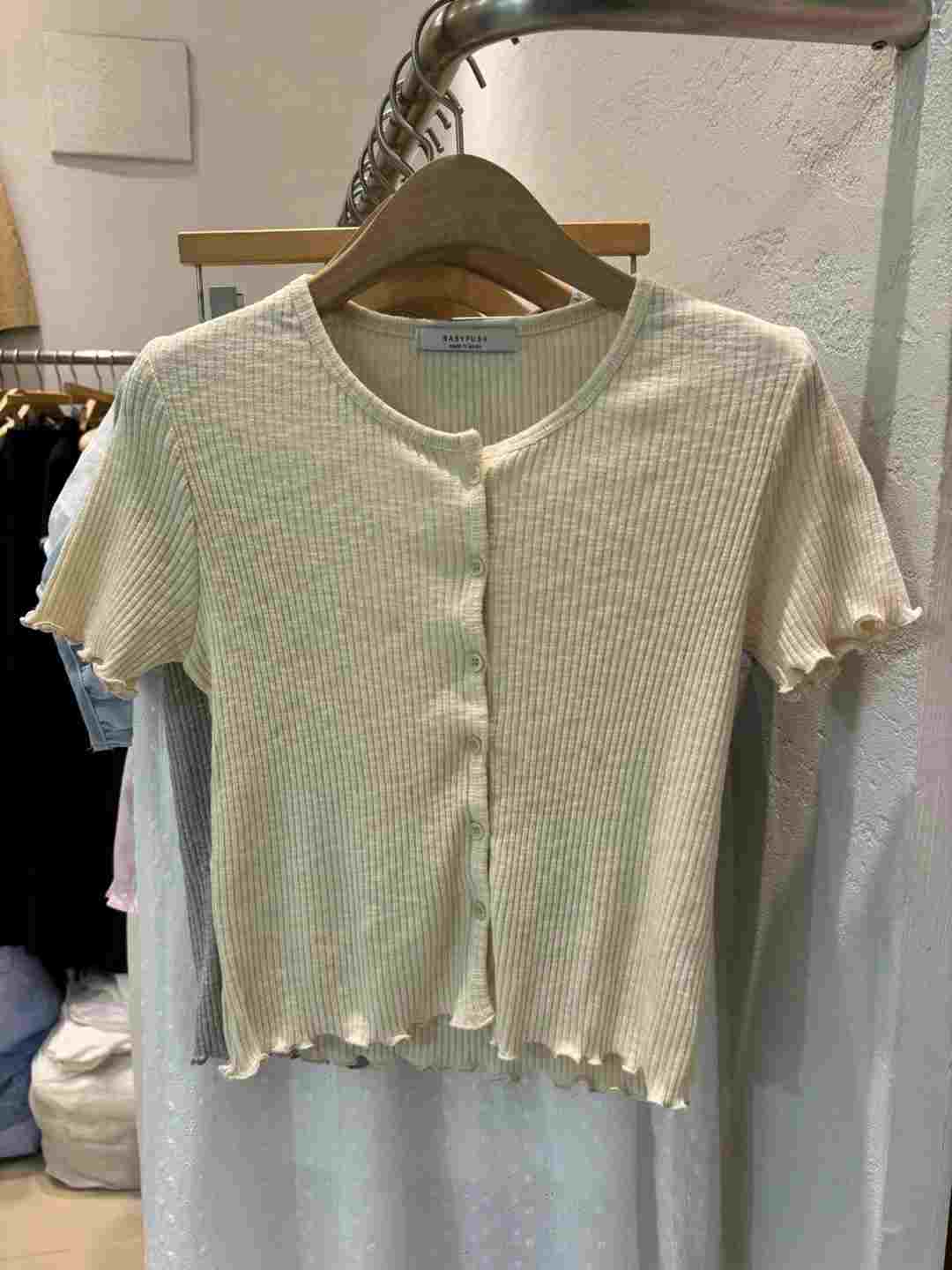BABY PUSH韓國直郵東大門實拍女裝新品休閑時尚職業針織衫BABY PUSH針織衫