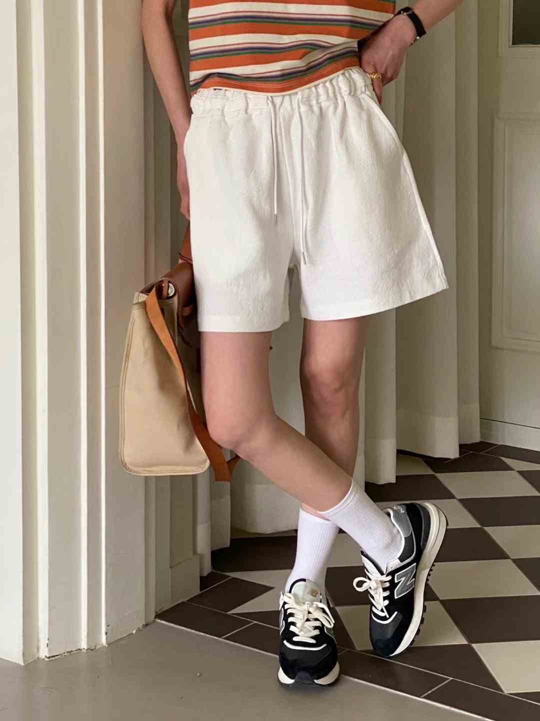 BABY PUSH韓國直郵女裝新款真品熱賣職業24春夏人氣短褲BABY PUSH短褲