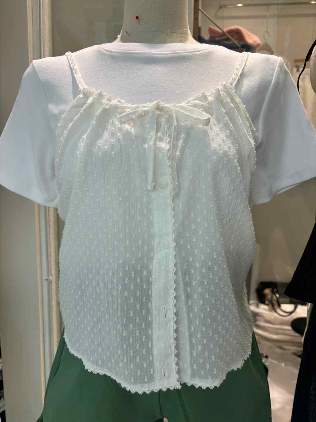 BABY PUSH韓國直郵東大門實拍女裝新款職業推薦真品吊帶背心BABY PUSH吊帶/背心