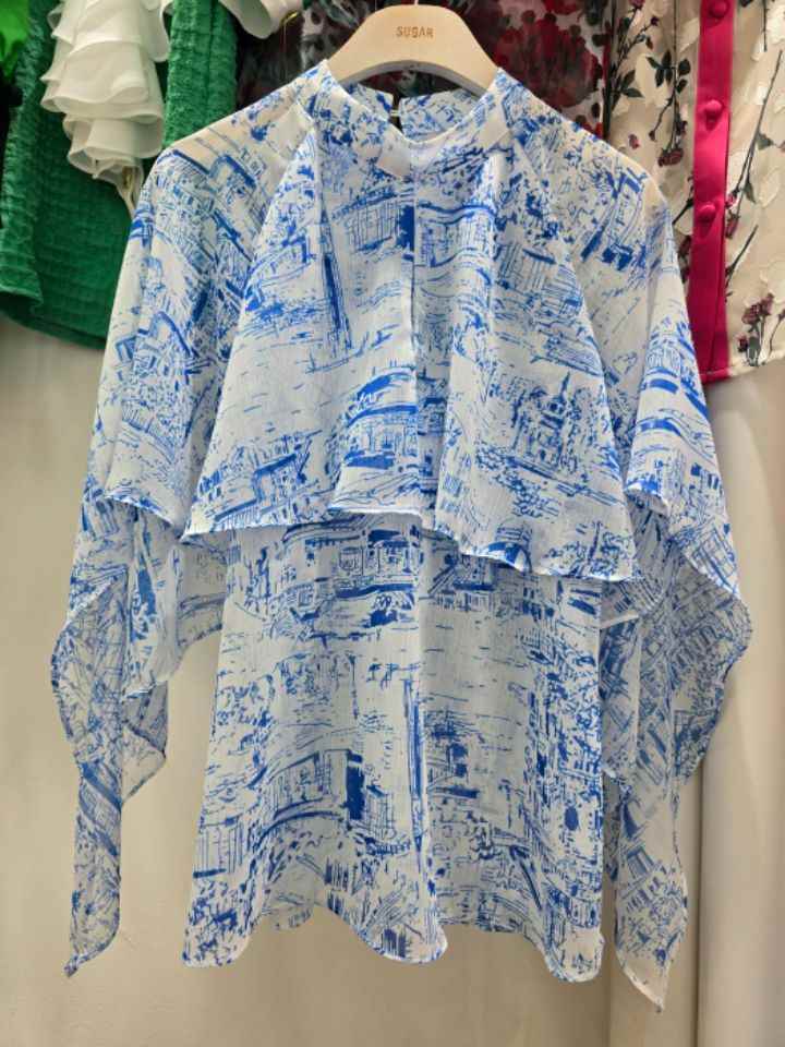 SUGAR韓國直郵東大門代購女裝新品休閑真品職業熱賣襯衫蕾絲衫SUGAR襯衫/蕾絲衫
