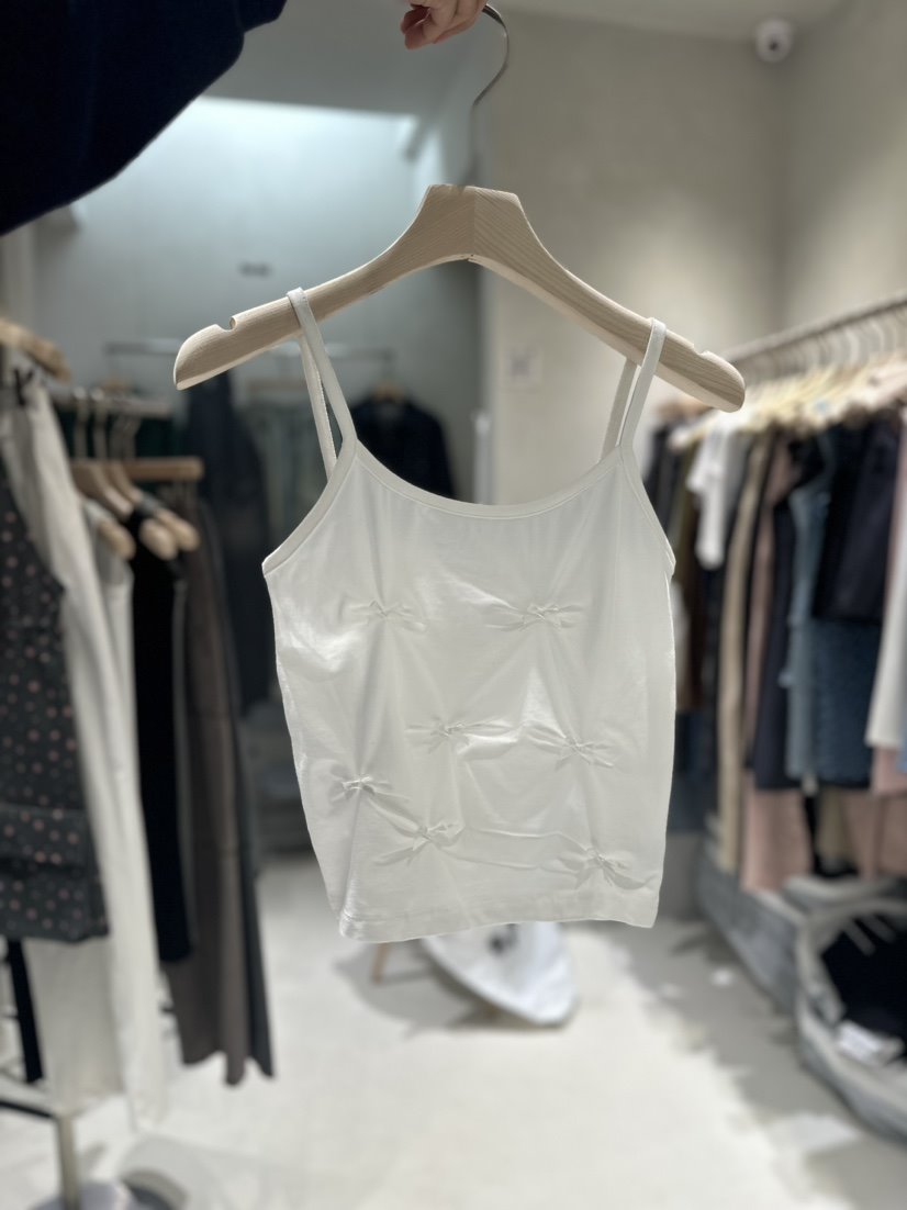 TOO HOT韓國直郵女裝新款休閑職業熱賣真品24春夏吊帶背心TOO HOT吊帶/背心