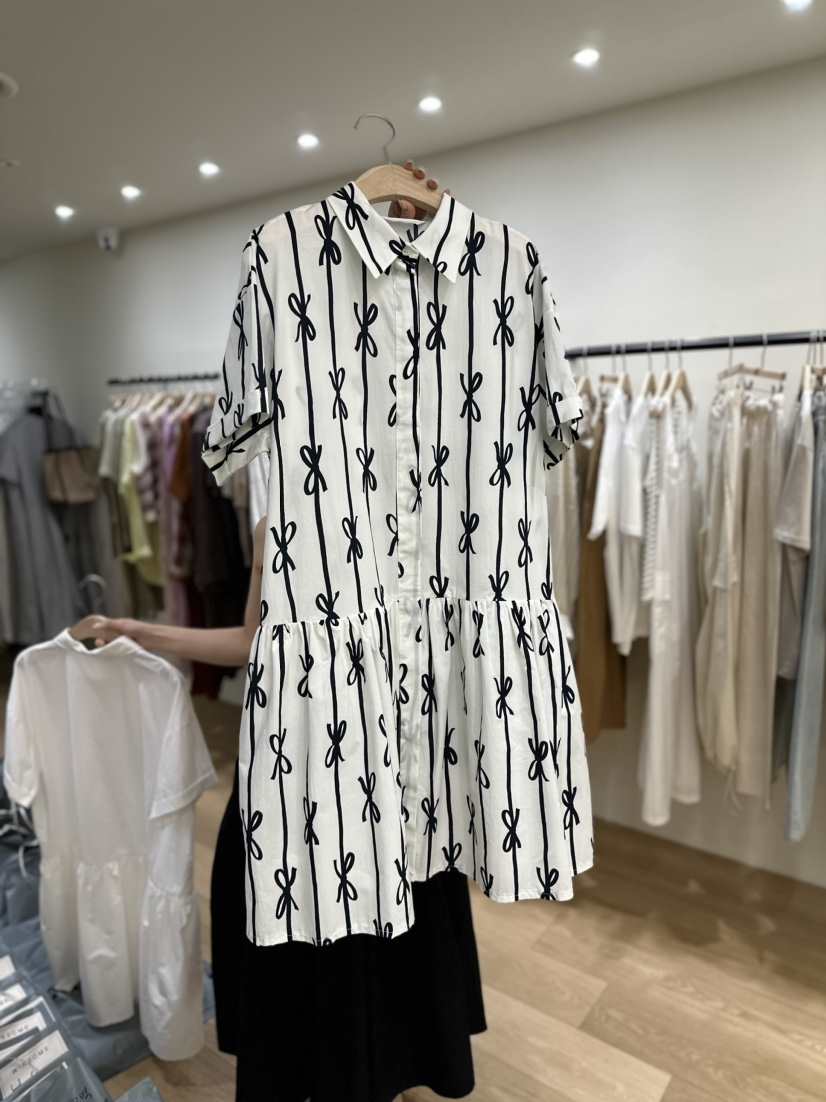WINSOME韓國直郵女裝新品熱賣24春夏真品休閑時尚推薦連衣裙WINSOME連衣裙