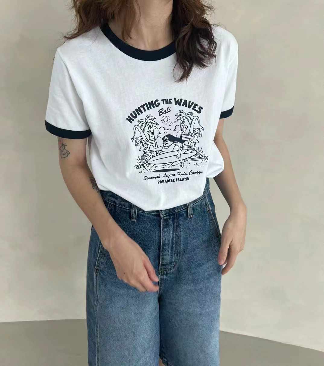 WAYBETTER韓國直郵女裝新品職業熱賣時尚人氣真品24春夏T恤WAYBETTERT恤