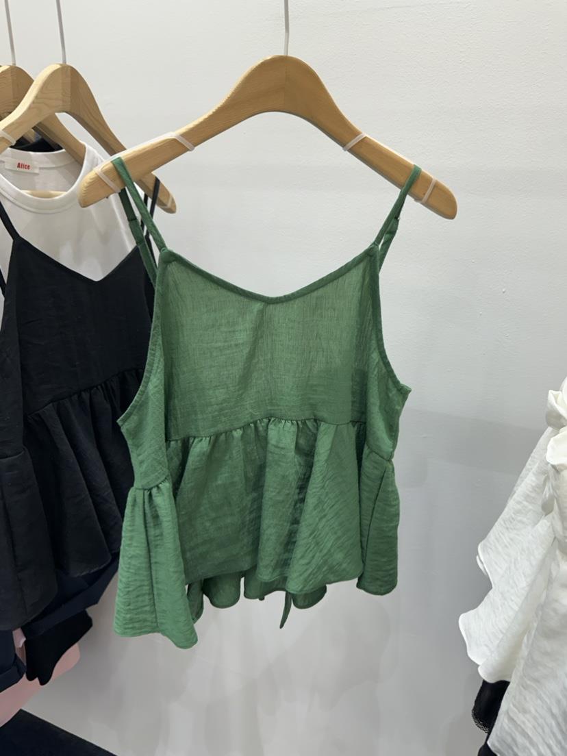 plat/ALICE N GIA韓國直郵東大門代購女裝新款休閑吊帶背心Platseoul/ALICE N GIA吊帶/背心