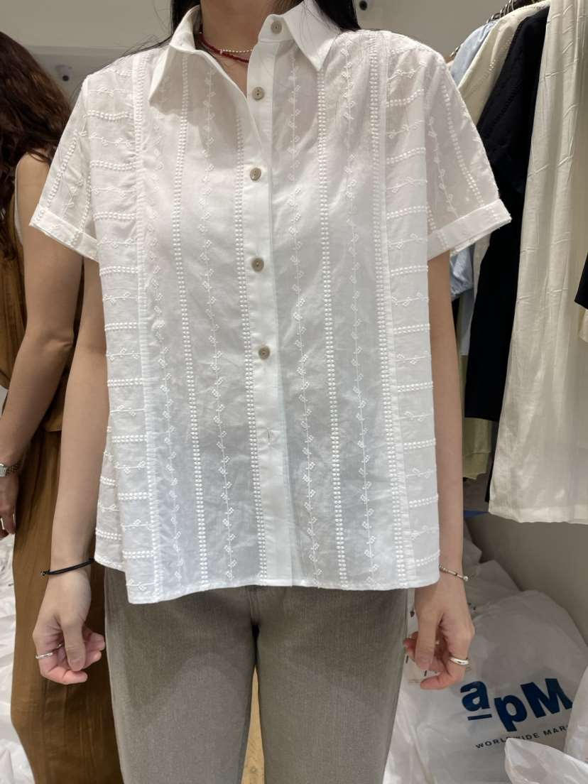 VENIR韓國直郵東大門實拍女裝新品熱賣職業真品時尚襯衫蕾絲衫VENIR-a襯衫/蕾絲衫
