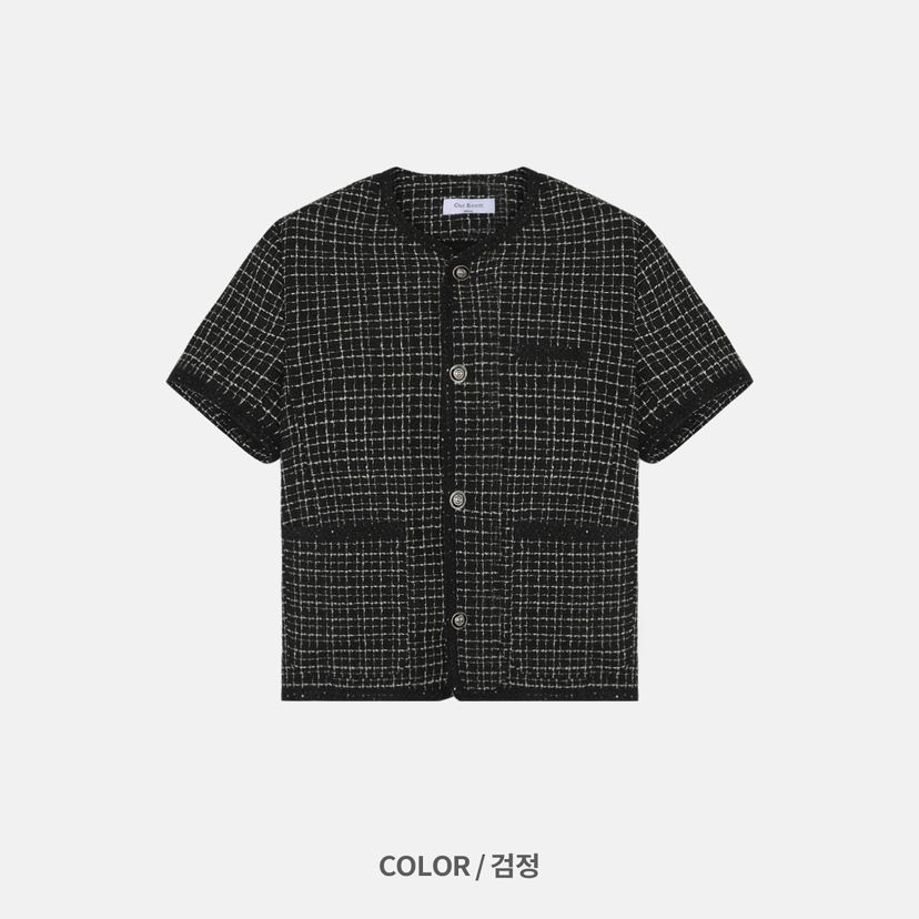 OUR ROOM-男裝韓國直郵東大門實拍女裝新品時尚休閑夾克花呢Our Room/Our Wave夾克