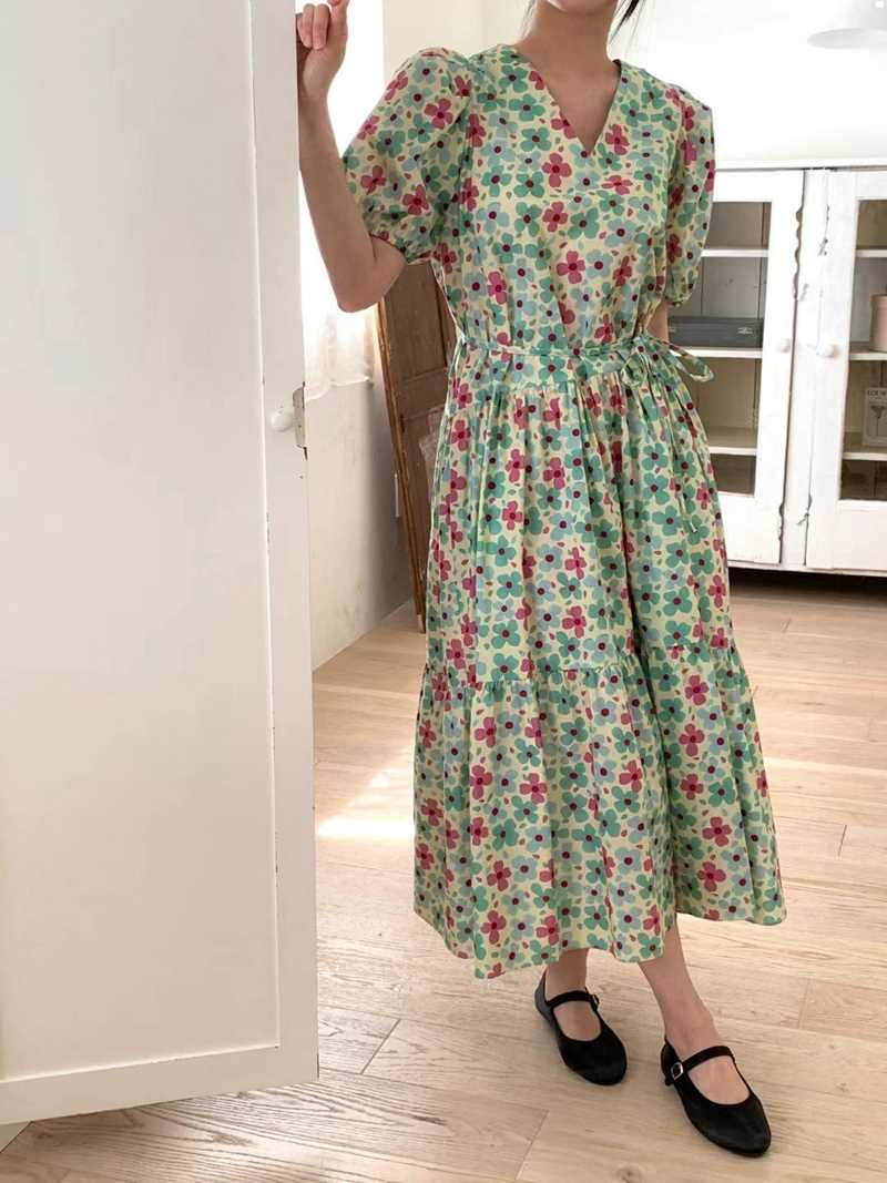 STYLE LOUNGE直郵韓國代購女裝新品休閑24春夏時尚連衣裙STYLE LOUNGE連衣裙