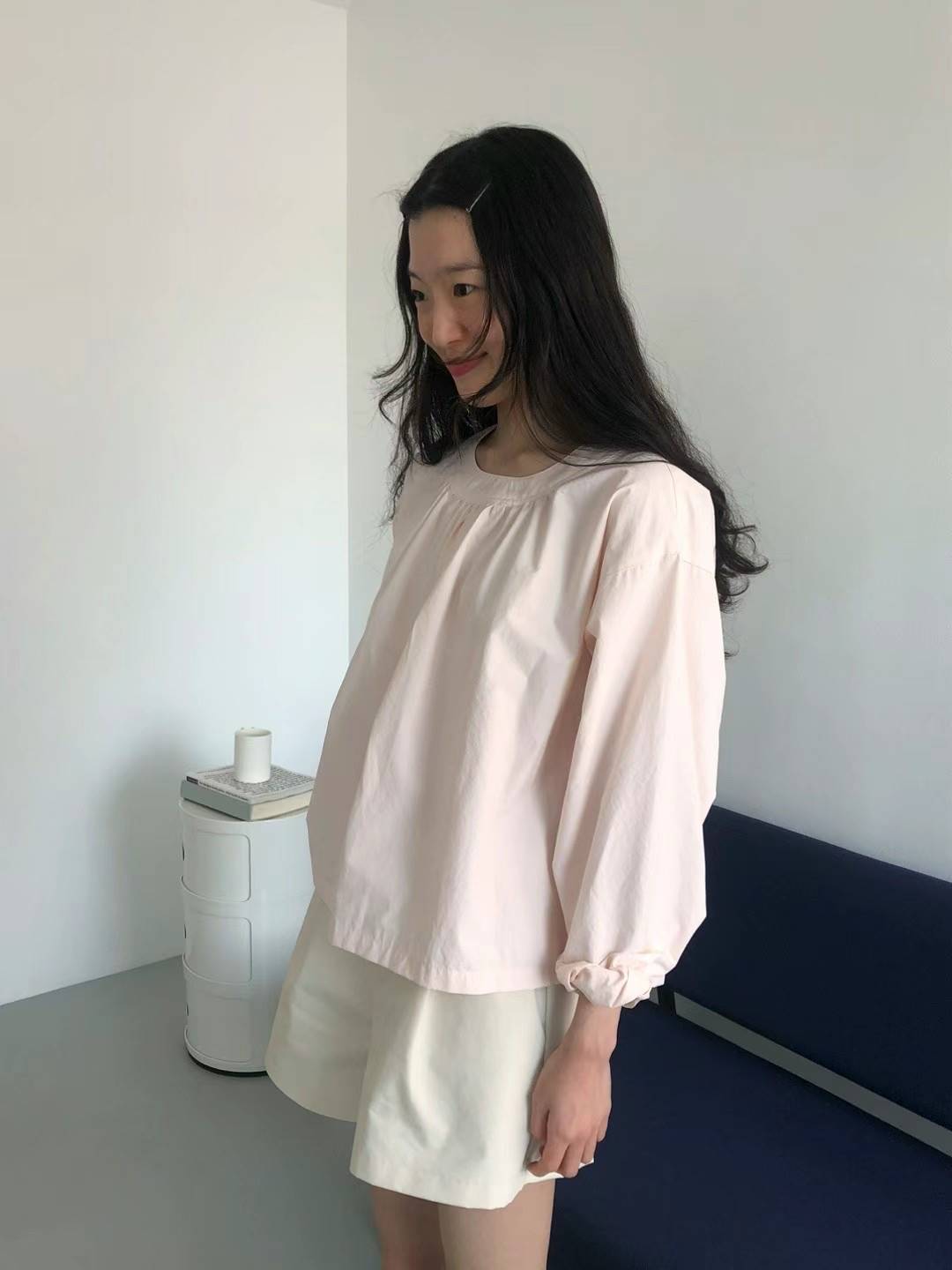 WEATHER韓國直郵女裝新品推薦休閑人氣熱賣職業真品襯衫蕾絲衫JOURNAL襯衫/蕾絲衫