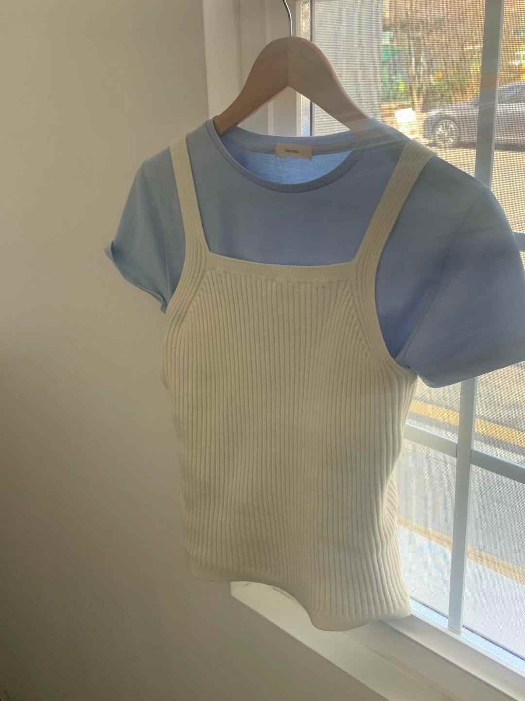 WEATHER直郵韓國代購女裝新款真品人氣熱賣推薦職業吊帶背心JOURNAL吊帶/背心
