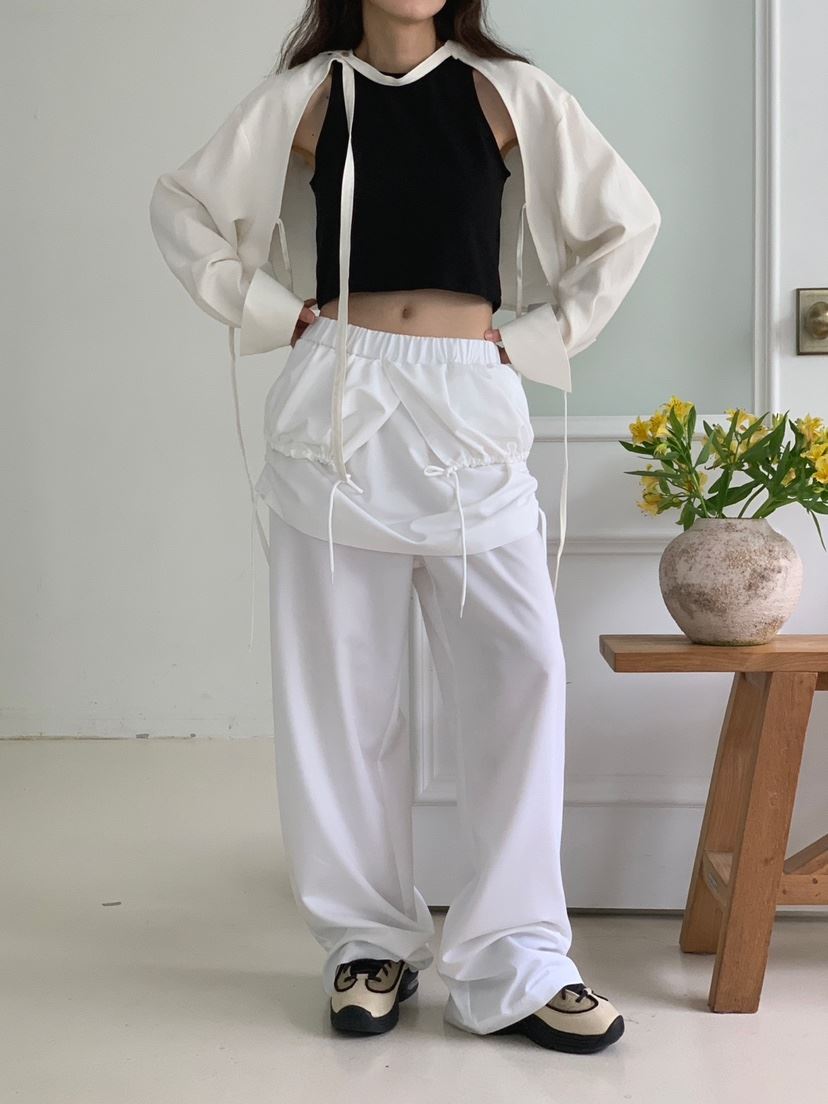 JKICHI韓國直郵東大門實拍女裝新款休閑24春夏職業熱賣裙褲EDIT裙褲