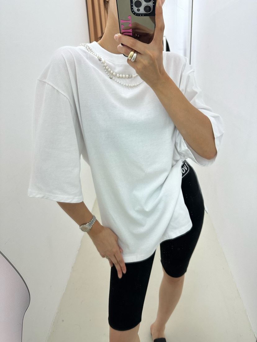 SOUIT by mabel/MABEL直郵韓國代購女裝新品職業24春夏T恤SOUIT by mabel-QT恤