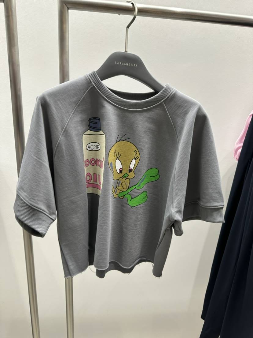 TARABY MOTION韓國直郵女裝新品休閑時尚人氣推薦24春夏T恤TARABY MOTIONT恤