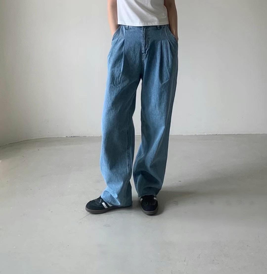 COCOON-코쿤-T韓國直郵東大門代購女士新款24春夏牛仔褲COCOON牛仔褲
