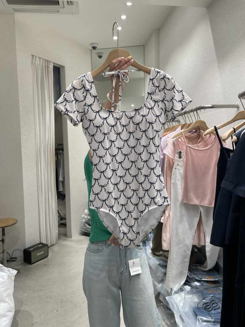SSEMIENNE韓國代購女士新品時尚職業人氣真品休閑推薦熱賣泳裝SSEMIENNE泳裝