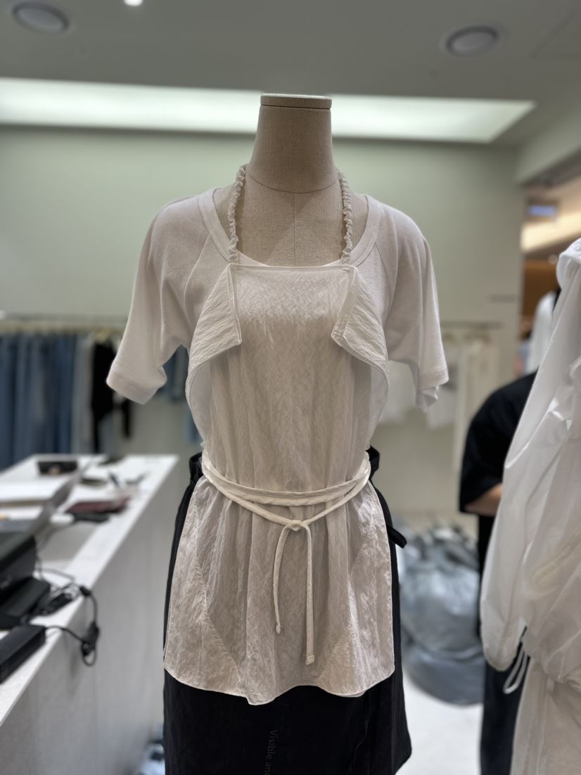 ws@rm/WA SHING ROOM東大門代購女裝新款休閑24春夏吊帶背心ARTISANAL吊帶/背心