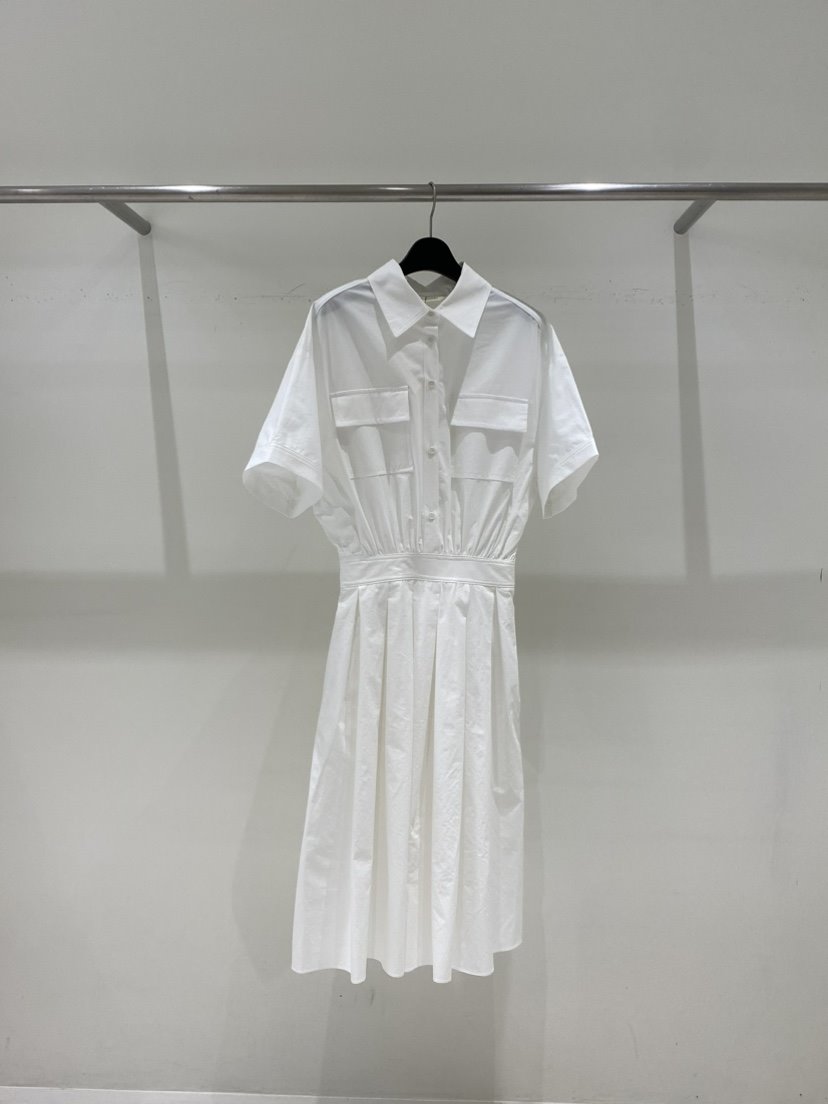 WELL KNOWN東大門直郵女裝新品真品24春夏休閑連衣裙口袋WELL KNOWN連衣裙