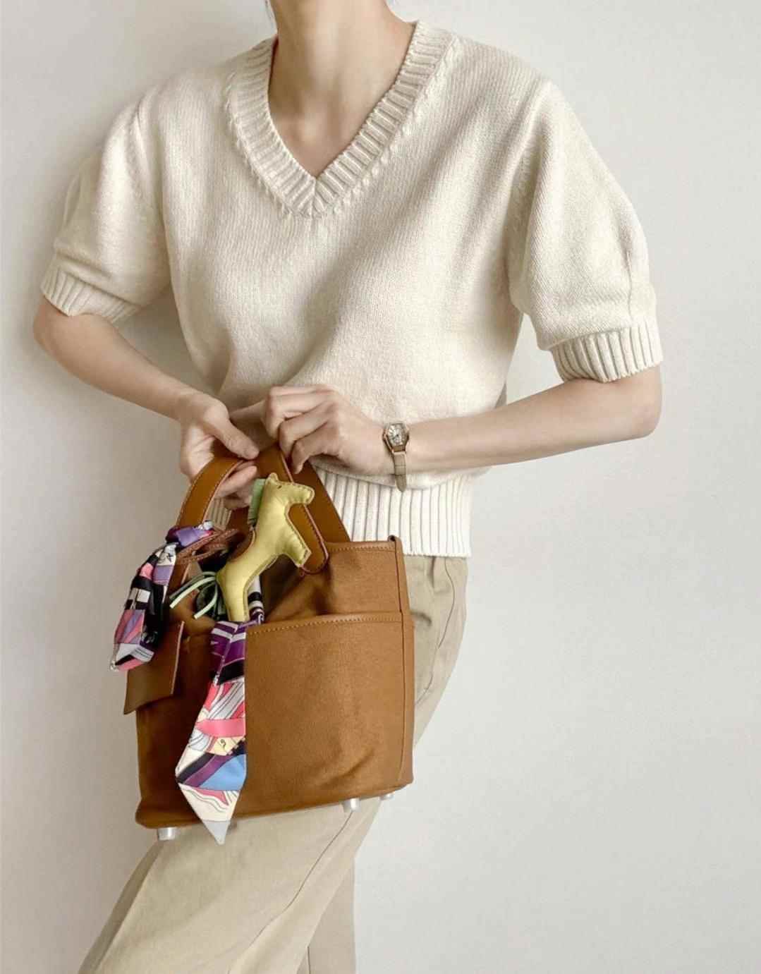 HARA直郵韓國代購女裝新款推薦時尚職業真品24春夏人氣毛衣HARA毛衣