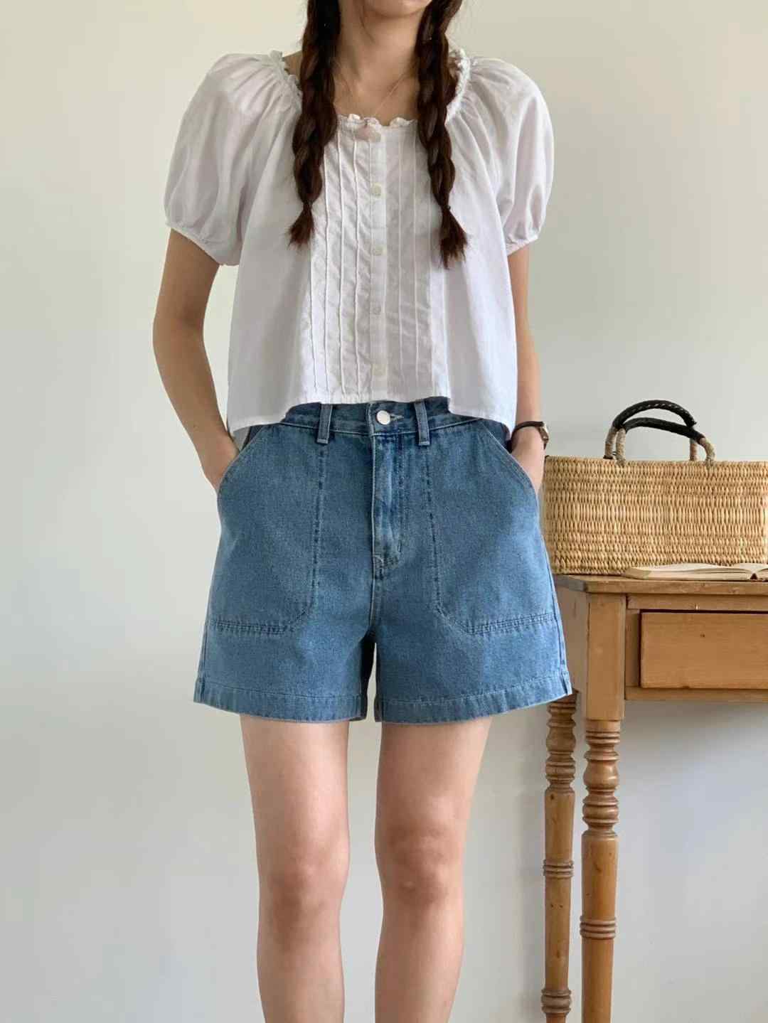 COREBLUE直郵韓國代購女裝新品人氣休閑職業時尚真品推薦短褲like core/COREBLUE短褲