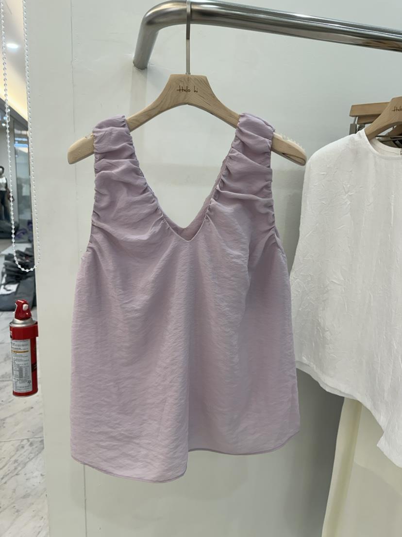 Hello Hi直郵韓國代購女裝新品時尚熱賣真品24春夏吊帶背心Hello Hi吊帶/背心