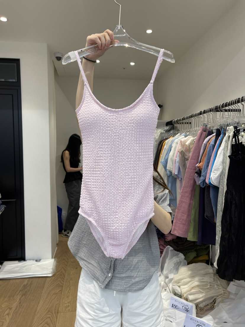 RIVEROOM韓國直郵東大門代購女裝新品休閑時尚24春夏泳裝RIVEROOM泳裝