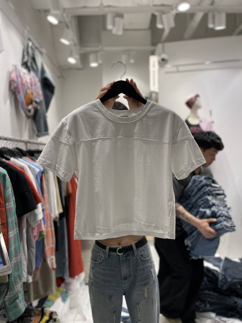 THE WEEKND韓國直郵東大門實拍女裝新品休閑時尚人氣職業T恤THE WEEKNDT恤